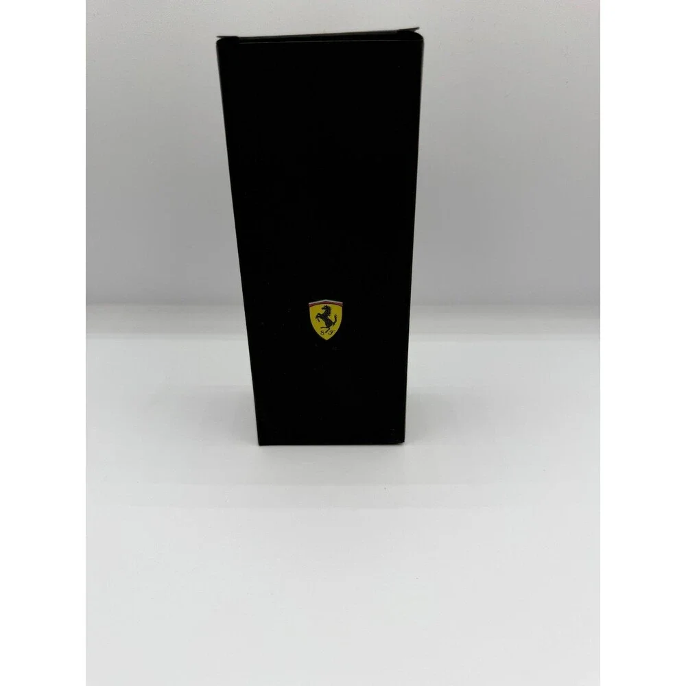 Ferrari Scuderia Eyeglasses Sunglasses Pouch Box & Cloth Authentic Black Set
